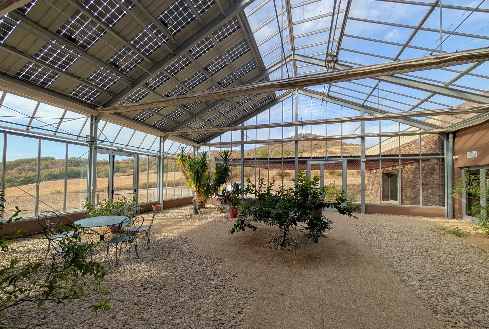Verrière de 140 m²